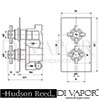 Hudson Reed Kristal Spare Parts