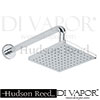 Hudson Reed KRI3211 A3242 A3181 Square Sheer fixed head