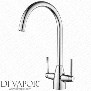 Victorian Plumbing TRKTCHR Trafalgar Polished Chrome Dual Lever Kitchen Mixer Tap Spare Parts
