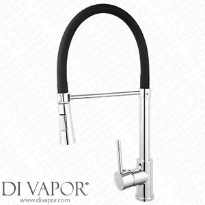 Victorian Plumbing VENKT211 Venice Modern Dual Lever Kitchen Mixer Tap with Swivel Spout - Chrome Spare Parts