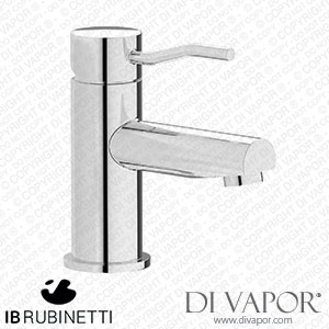 IB Rubinetti KU200CC Kusasi + Kusasi Short Monohole Washbasin Mixer Complete with Drain Spare Parts