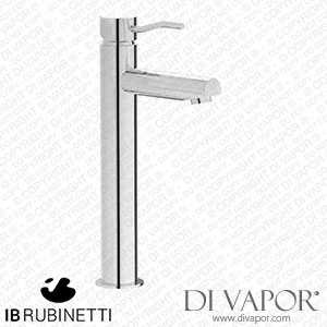 IB Rubinetti KU202CC Kusasi + Kusasi Short Tall Monohole Washbasin Mixer Complete with Drain Spare Parts