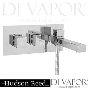 Hudson Reed / Ultra KUB004 Kubix Thermostatic Bath Shower Mixer Tap Spare Parts