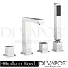 Hudson Reed KUB005 Kubix Mixer Spare Parts