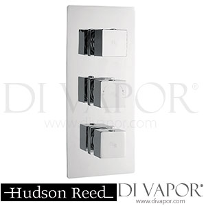 Hudson Reed Kubix Triple Concealed Thermostatic Shower Valve With Diverter - KUB3023 Spare Parts