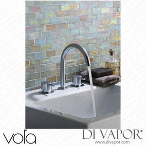 Vola Three-Hole Mixer Quarter Turn Ceramic Stop Valves (KV10) Spare Parts