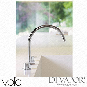 Vola Three-Hole Mixer Quarter Turn Ceramic Stop Valves (KV15) Spare Parts