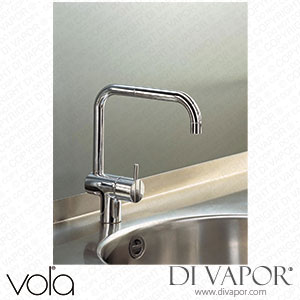 Vola One-Handle Vented Mixer with Ceramic Disc Technology, Double Swivel Spout (KV1EB) Spare Parts
