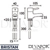 Bristan L TT C Mixer Spare Diagram