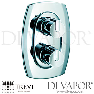 Trevi L6709AA Outline Built-In Thermostatic Shower Valve with Biv Three Function Kit Spare Parts
