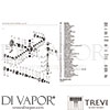 Trevi L6800AA GEN1 Spare Tech Diagram