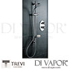 Trevi Kurve Built-In Shower Valve w Moonshadow 3 Kit Bottom Connection Spare Parts