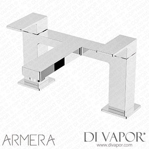 Armera LA.122.5 Latitude Deck Mounted Bath Filler Brushed Black Spare Parts