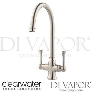 Clearwater LANBN Regent C Twin Lever Brushed Nickel Monobloc Kitchen Mixer Tap Spare Parts