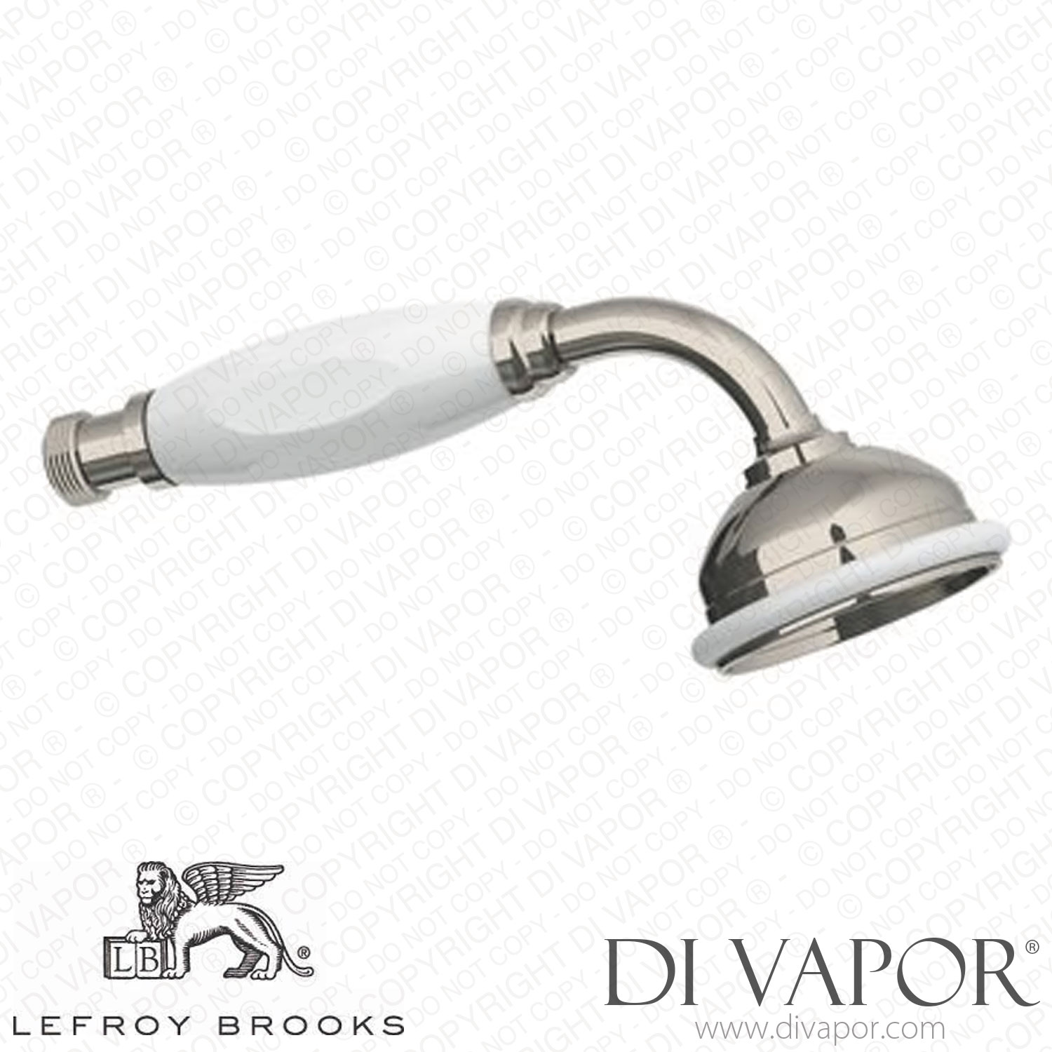 Lefroy Brooks CLASSIC HANDSET WITH CERAMIC HANDLE (LB 2136) Spare Parts