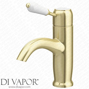 Victorian Plumbing Lancaster Traditional Brushed Brass Single Lever Mono Basin Mixer Tap - LBB5T Spare Parts