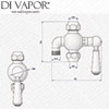 Old London Thermostatic Shower Diagram