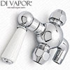 Thermostatic Shower Diverter Valve LDS002-OLDX
