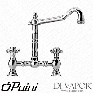 Paini LECR215IA The Farmhouse Kitchen Two Tap Hole Baroc Bridge Mixer Spare Parts