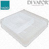 Frosted Glass Soapdish Vado