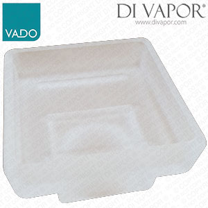 Vado LEV-SOAPDISH-GLS Frosted Glass Soapdish (Without Logo)