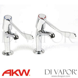 AKW LEV06 Pillar Taps - 6 Inch Levers - Spare Parts