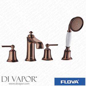 Flova LI4HBSM-ORB Liberty 4-Hole Deck Mounted Bath and Shower Mixer with Shower Set - Oil Rubbed Bronze Spare Parts