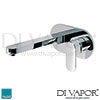 VADO Life 2 Hole Basin Mixer Single Lever Oval Backplate Spare Parts