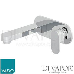 VADO LIF-109S/A-200-C/P Life 2 Hole Basin Mixer Single Lever with Oval Back Plate Spare Parts