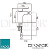 VADO LIF 110SB CP Mixer Single Lever Spare Parts Diagram