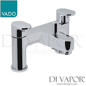 VADO LIF-130-C/P Life 2 Hole Bath Shower Mixer Deck Mounted Spare Parts