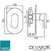 VADO LIF 145A CP Spare Parts Diagram