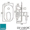 VADO LIF 147A CP Spare Parts Diagram