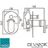 VADO LIF 147T CP Spare Parts Diagram