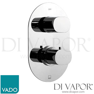 VADO LIF-148B/2-TRIM-C/P Life Trim Kit for LIF-148B/2-C/P Shower Valve Spare Parts