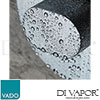 VADO LIF 148D CP DX Valve with Oval BackPlate Shower Parts