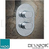 VADO LIF 148D3 CP DX Valve with Oval BackPlate Spare