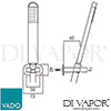 VADO LIF SFMK CP Spare Parts Diagram