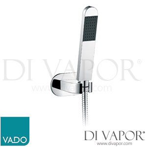 VADO LIF-SFMK-C/P Life Single Function Mini Shower Kit with 150cm Shower hose and bracket Spare Parts