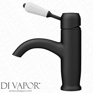 Victorian Plumbing Lancaster Traditional Matt Black Single Lever Mono Basin Mixer Tap - LMB5T Spare Parts