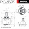 Howdens Lamona Laveno SL2482 Tap Parts Ceramic Cartridge
