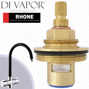 Lamona Rhone Black TAP3457 Cold Tap Cartridge with Bush Compatible Spare