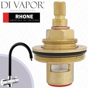 Lamona Rhone Black TAP3457 Hot Tap Cartridge with Bush Compatible Spare