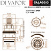 Lamona Calaggio Hot Tap Cartridge Diagram
