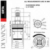 Lamona Orta Cold Tap Cartridge Diagram