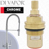 Lamona Chrome Professional Style TAP9157 & TAP9158 Hot Tap Cartridge Compatible Spare (Howdens) - LMTAP915737
