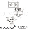 Crosswater LO1500RC Diagram