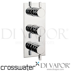 Crosswater LO3000RC Logic Thermostatic Shower Valve with 3 Way Diverter Spare Parts