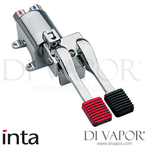 Inta LO801CP Foot Operated Floor Mounted Mixing Valve (with Stop) Spare Parts