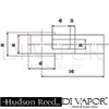 Hudson Reed LOG305 Logo Mixer Spare Diagram